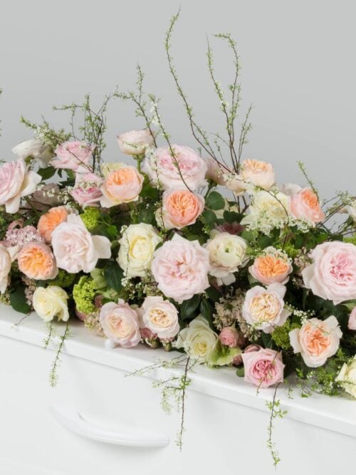 Trauersarggesteck – Floria Blumen Mönchengladbach