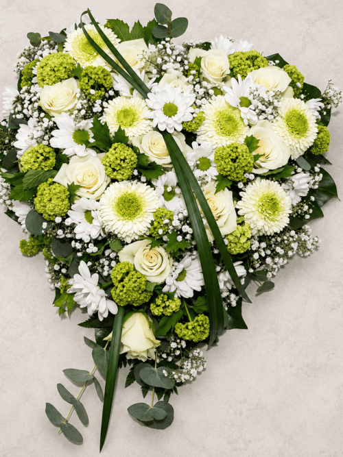 Trauerherz – Floria Blumen Mönchengladbach