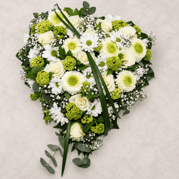 Trauerherz – Floria Blumen Mönchengladbach