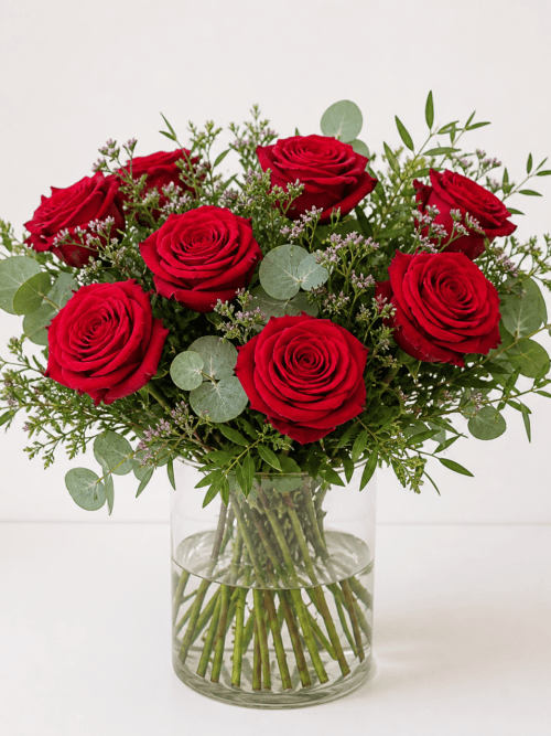 Rosenstrauß rot kaufen Mönchengladbach | Floria Blumen – Floria Blumen Mönchengladbach