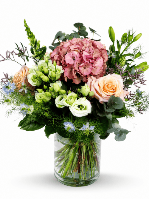 Sommerlicher Blumenstrauß individuell gestalten – Floria Blumen Mönchengladbach